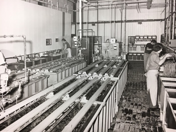 jewelry plating shop - circa 1975